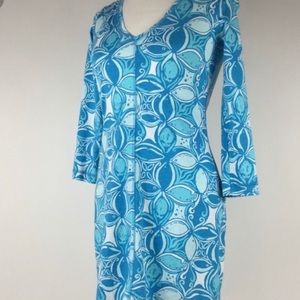 Lilly Pulitzer t-shirt dress. (Baby blue)